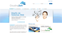 Desktop Screenshot of cloudingsoft.com